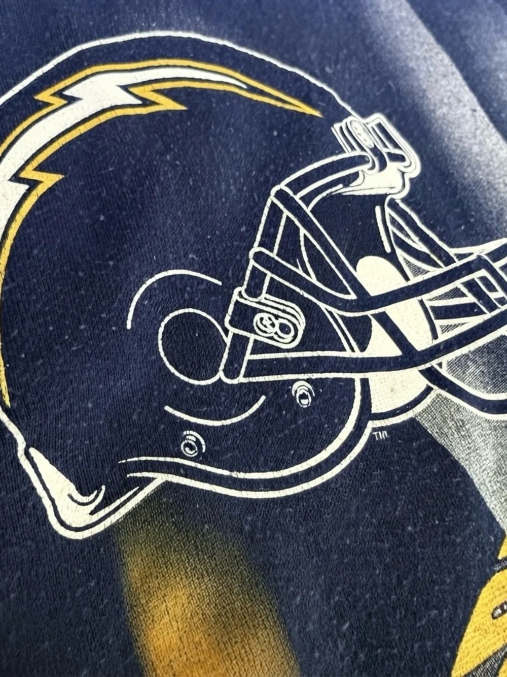 1995 Vintage San Diego Chargers Navy Pullover Crewneck Sweatshirt XL